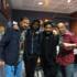 Bobby with the boys from Outlandish