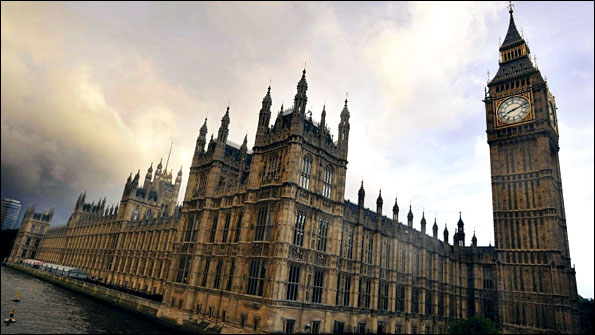 Houses of Parliament in Westminster