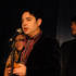 Paul Sartin, Rachael McShane and Jon Boden of Best Live Act Bellowhead.