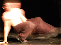 Sin Cru dancer