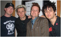 Mike with Green Day