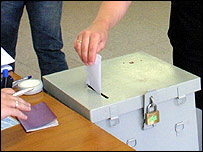 Voter, European elections