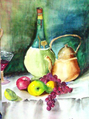 My class 9 painting