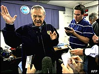 ABD Savunma Bakanı Donald Rumsfeld